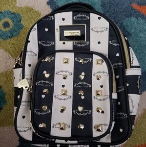 Betsey Johnson backpack purse